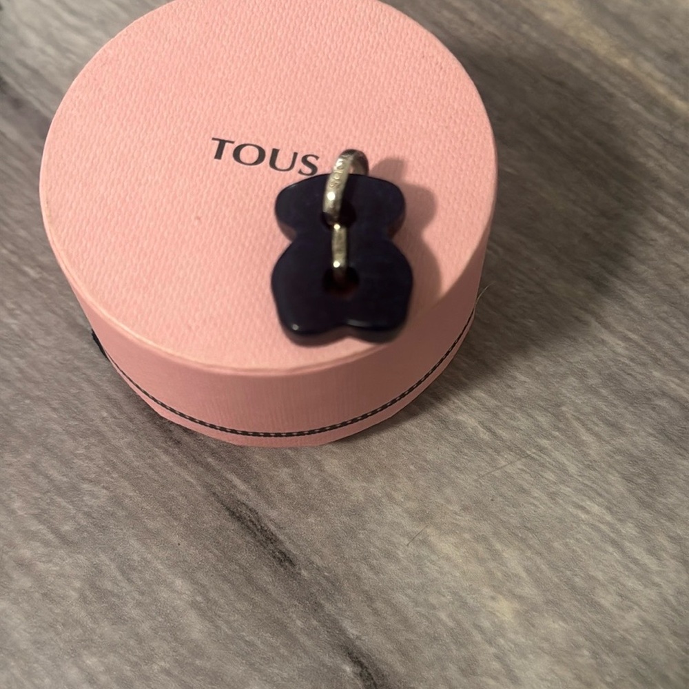 Tous Midnight Blue Bear Pendant